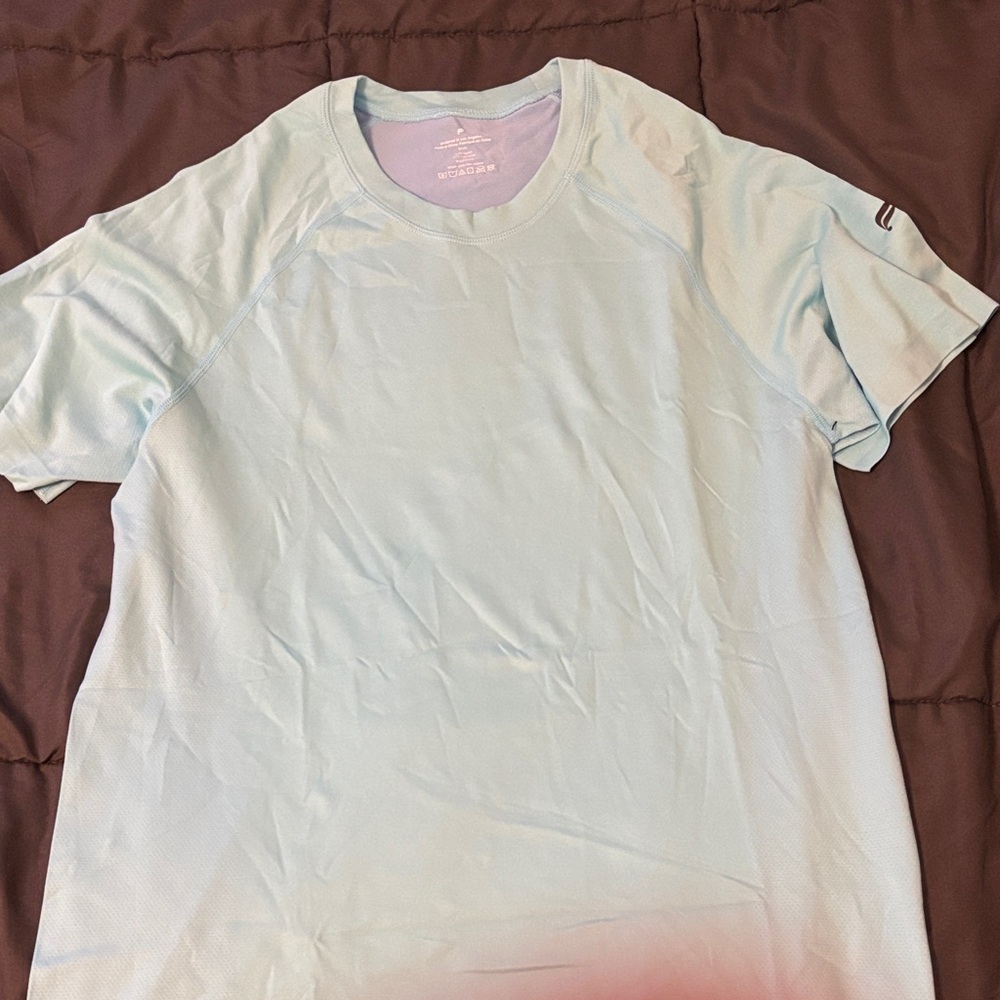 Fabletics Sky Blue Short Sleeve Tee